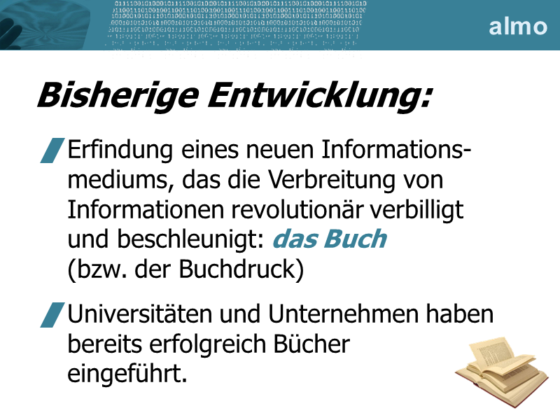 Bisherige Entwicklung