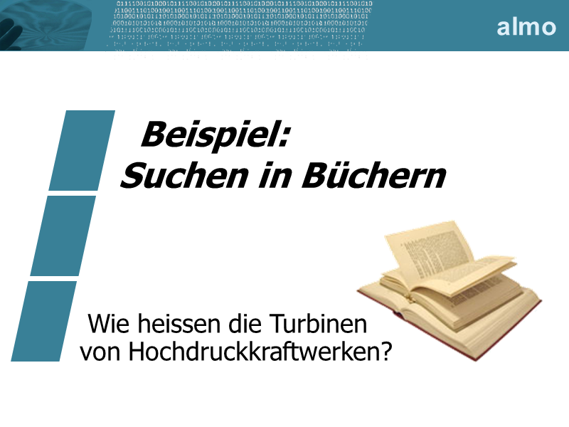 Praxisbeispiel: Suchen in Büchern