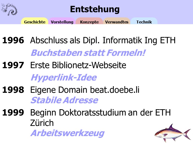 Entstehungsgeschichte