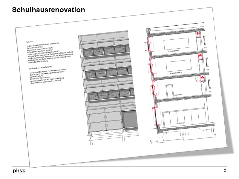 Schulhausrenovation