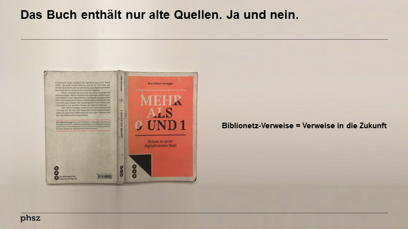 Das Buch enthält nur alte Quellen. Ja und nein.