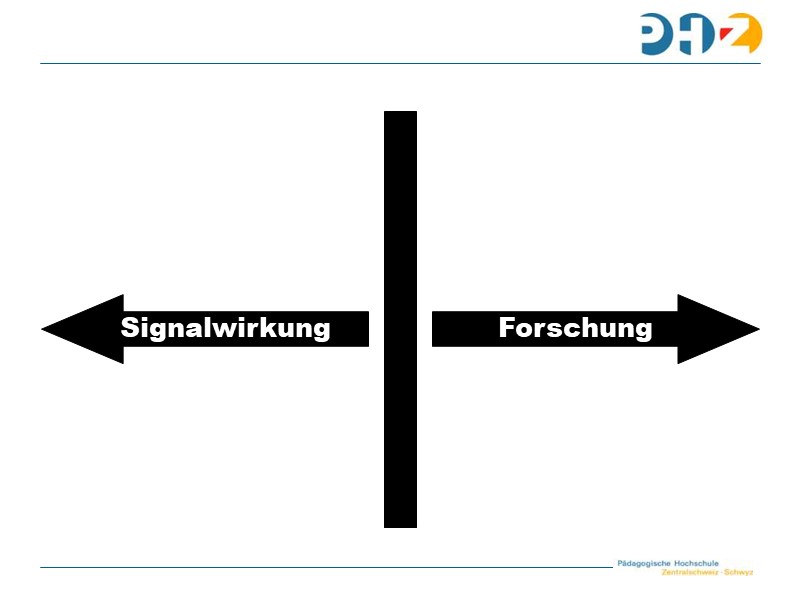 Signalwirkung / Forschung