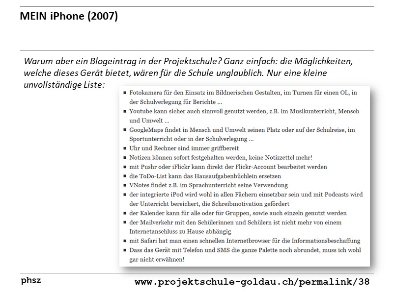 MEIN iPhone (2007)