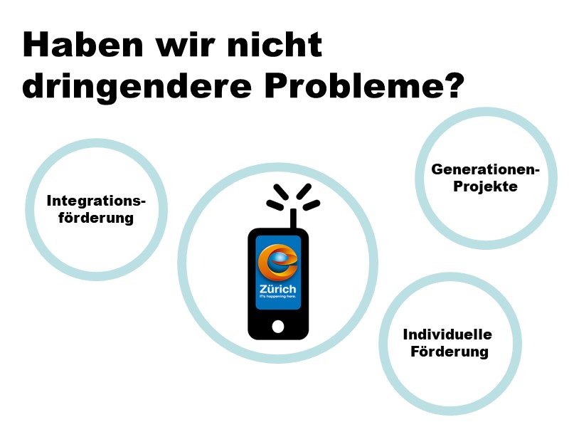 Haben wir nicht dringendere Probleme?