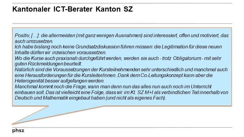 Kantonaler ICT-Berater Kanton SZ