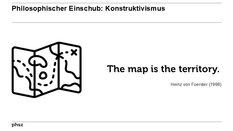 Philosophischer Einschub: Konstruktivismus