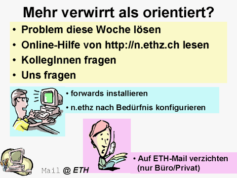  Mehr verwirrt als orientiert?