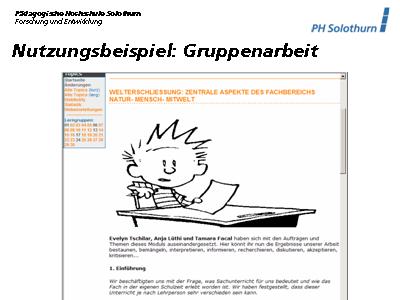 Nutzungsbeispiel: Gruppenarbeit II