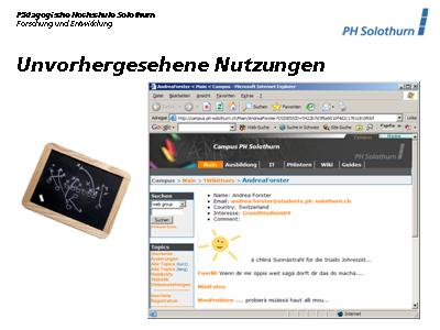 Unvorhergesehene Nutzungen