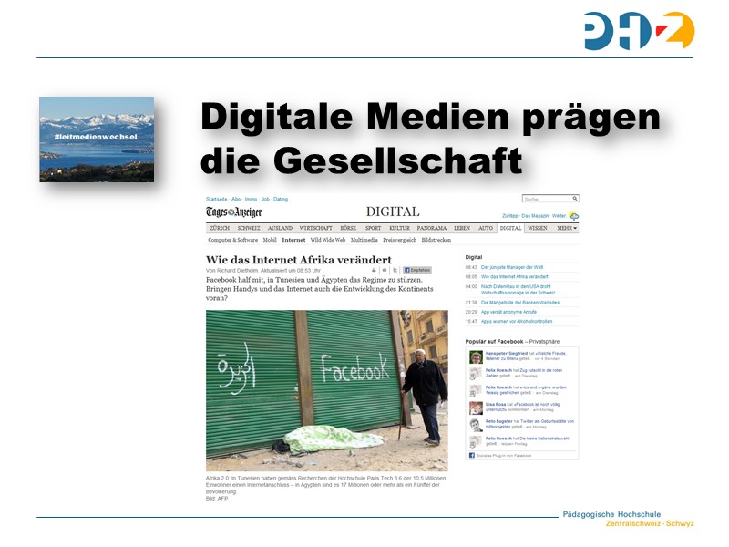 Digitale Medien prägen die Gesellschaft