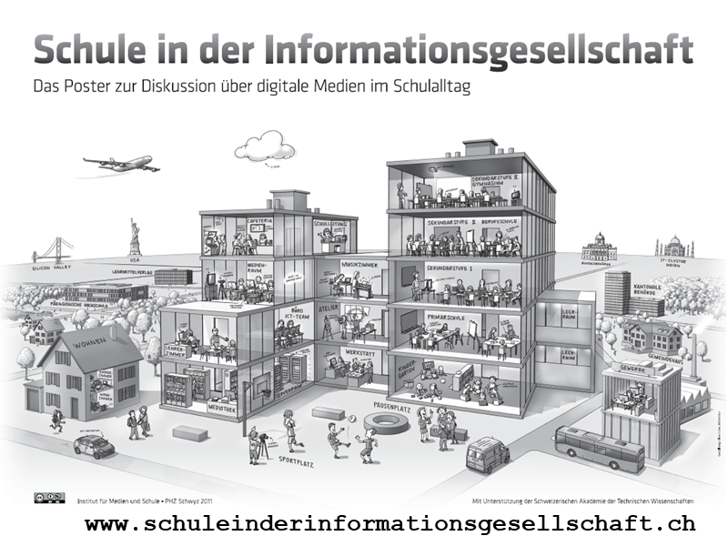 Poster Schule in der Informationsgesellschaft