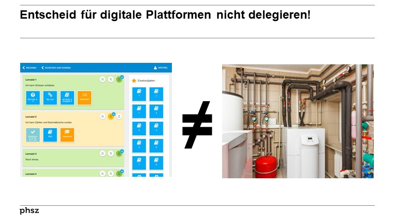 Entscheid für digitale Plattformen nicht delegieren! 