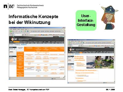 Informatische Konzepte bei der Wikinutzung: User-Interface-Gestaltung