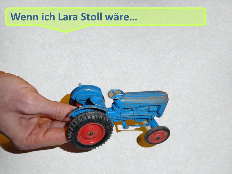 Wenn ich Lara Stoll wäre...