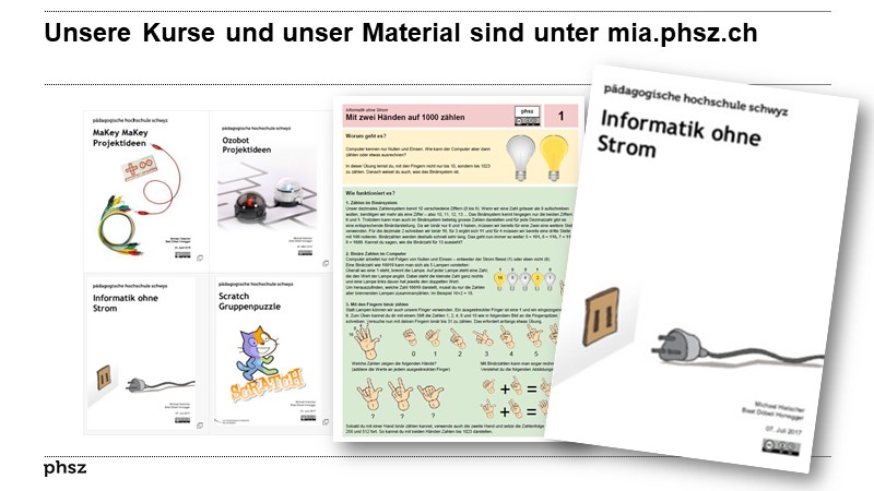 Unsere Kurse und unser Material ist online verfügbar