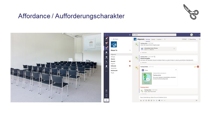 Affordance / Aufforderungscharakter