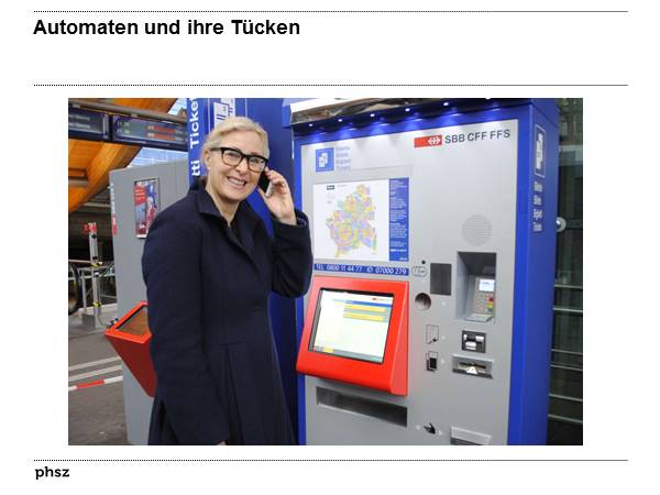 Automaten und ihre Tücken