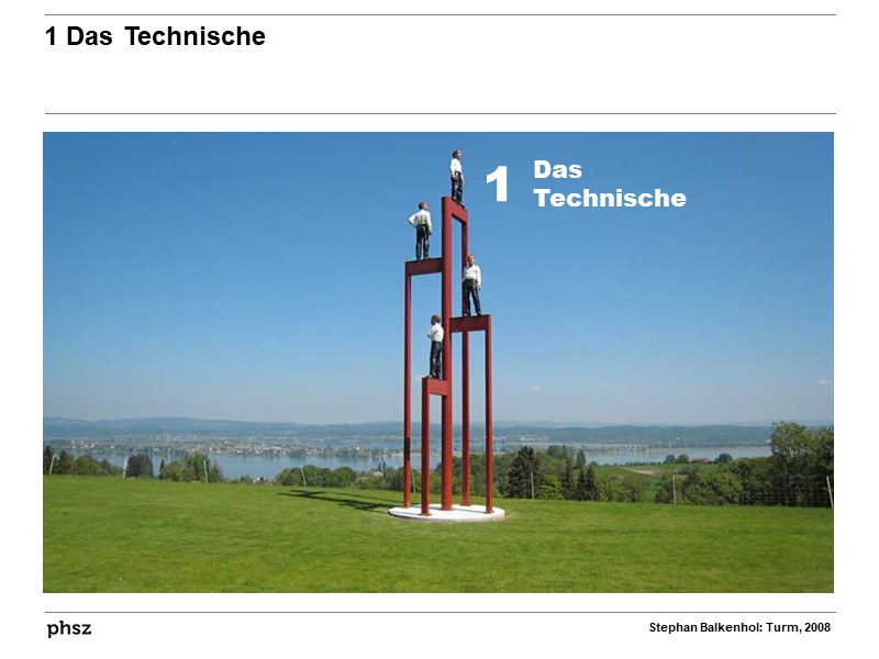 1. Das Technische