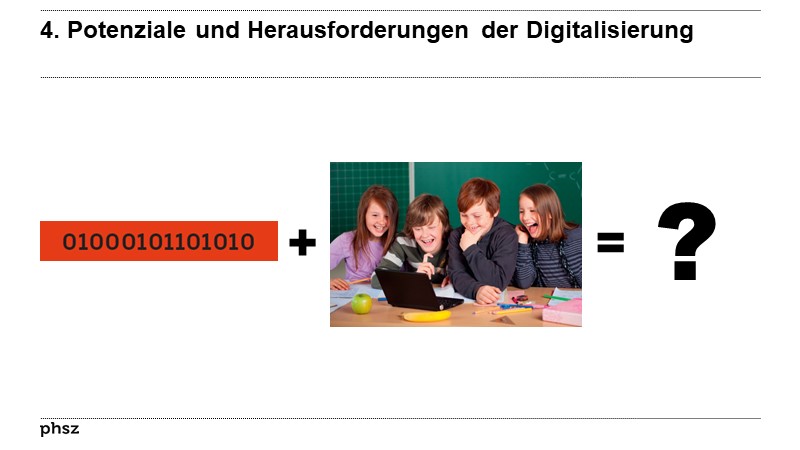 4. Potenziale und Herausforderungen der Digitalisierung 