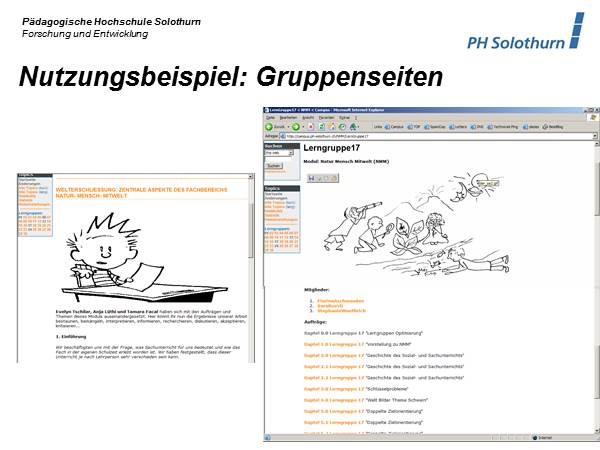 Gruppenseiten NMM