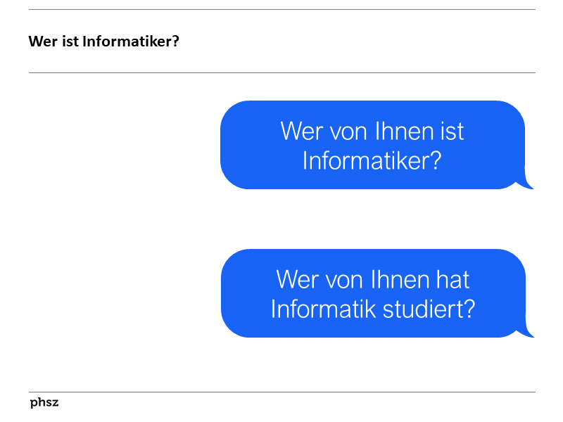  Wer ist Informatiker