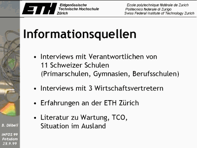 Informationsquellen