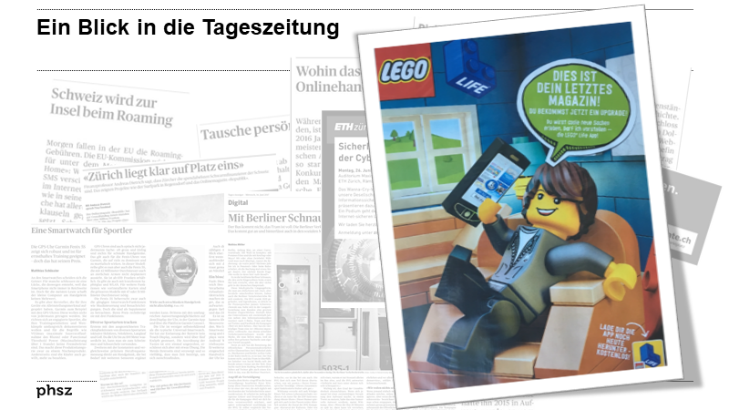 In Blick in die Tageszeitung (II)