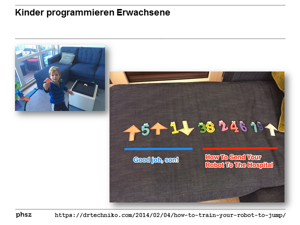 Kinder programmieren Erwachsene