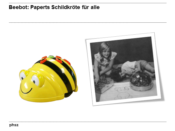 BeeBot: Paperts Schildkröte für alle