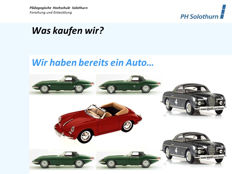 Wir haben bereits ein Auto..