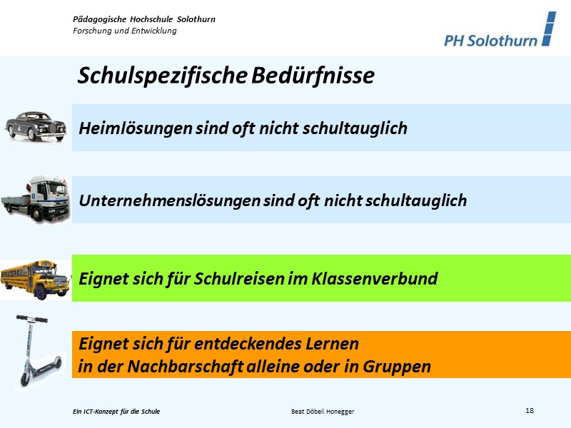 Schulspezifische Lösungen