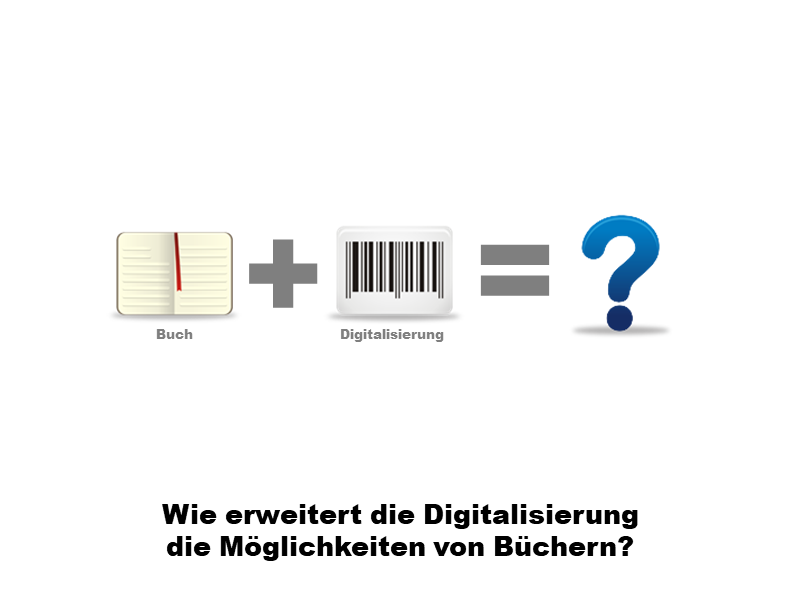 Wie erweitert die Digitalisiserung die Möglichkeit von Büchern?