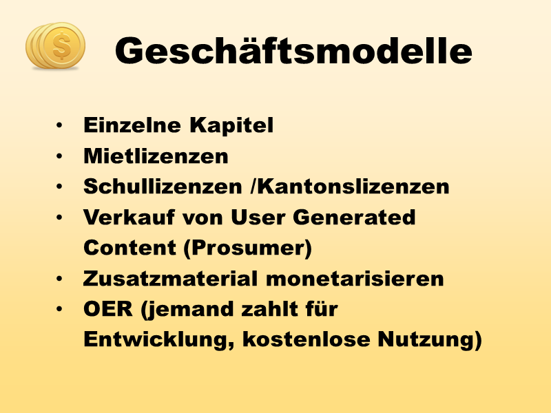 Geschäftsmodelle