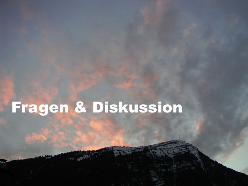 Fragen & Diskussion