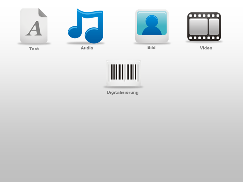 Digitalisierung von Daten
