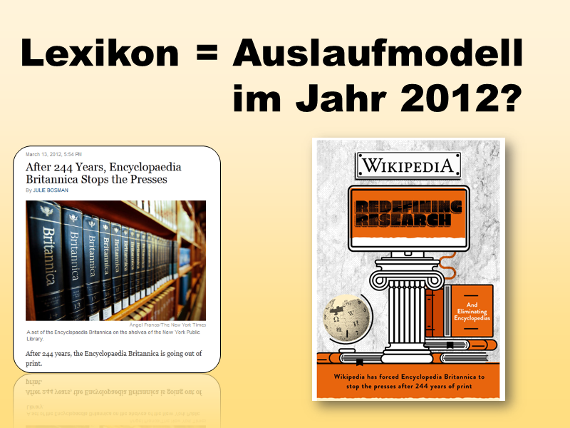 Lexikon: Auslaufmodell 2012?