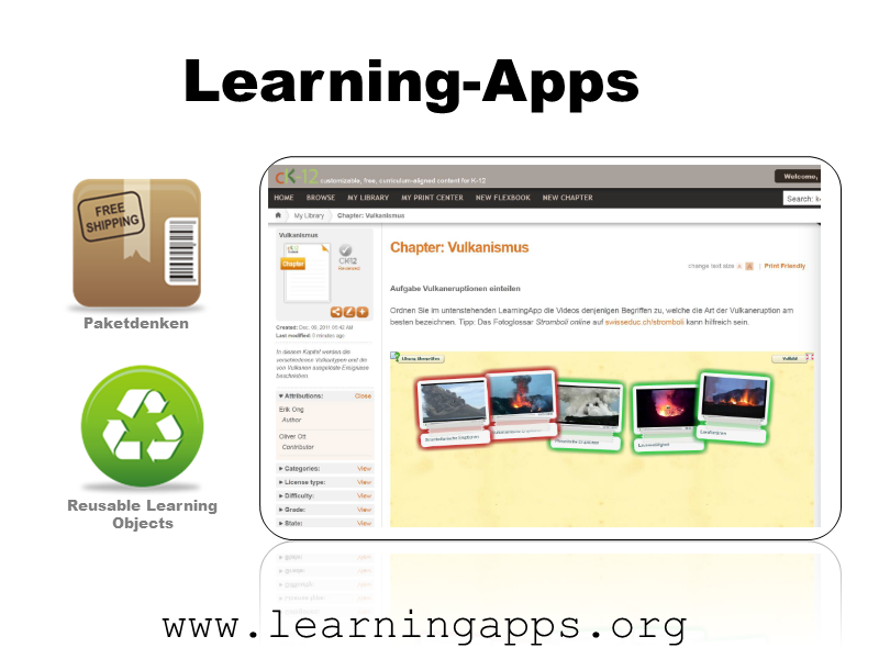 Aktuelle Beispiele: Learning Apps