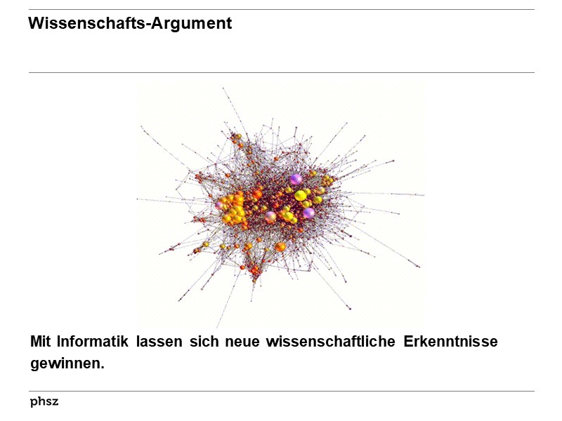 Wissenschafts-Argument