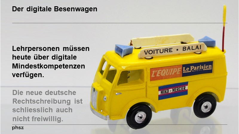 Der digitalen Besenwagen