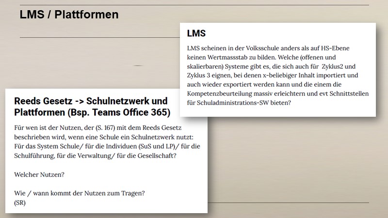 LMS / Plattformen