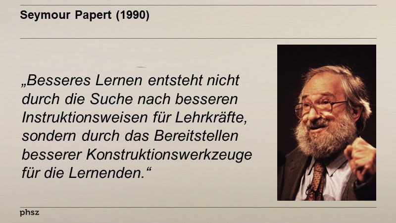 Seymour Papert (1990)