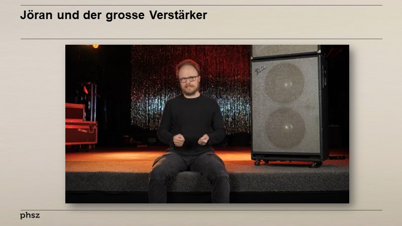 Jöran und der grosse Verstärker