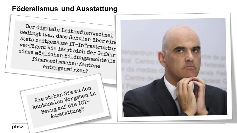 Föderalismus und Ausstattung