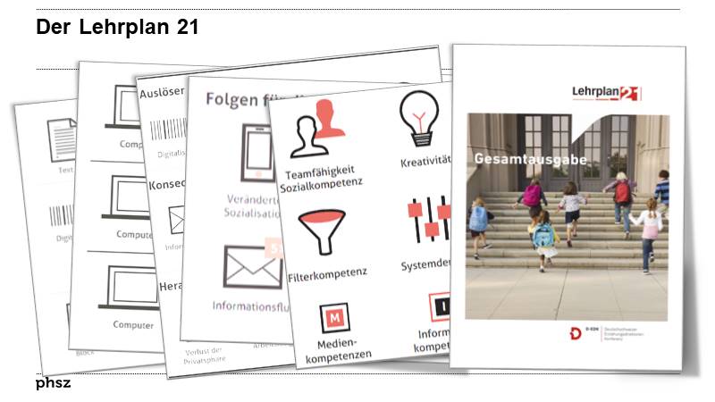 Digitale und nicht digitale Kompetenzen: der Lehrplan 21