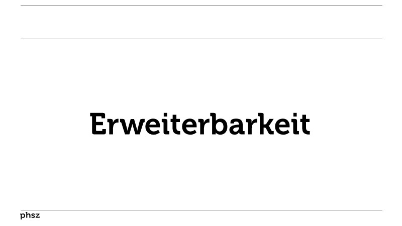 Erweiterbarkeit