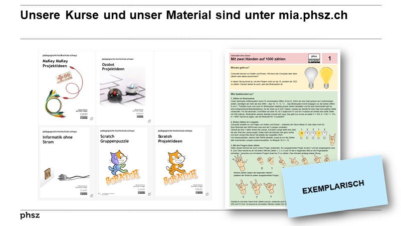 Unsere Kurse und unser Material ist online verfügbar