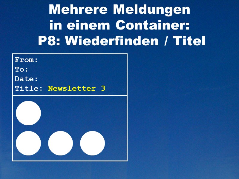 Problem 8: Titel