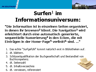 Surfen im Informationsuniversum