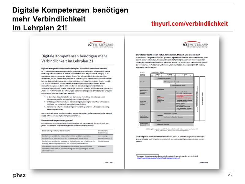 Positionspapier ICTswitzerland