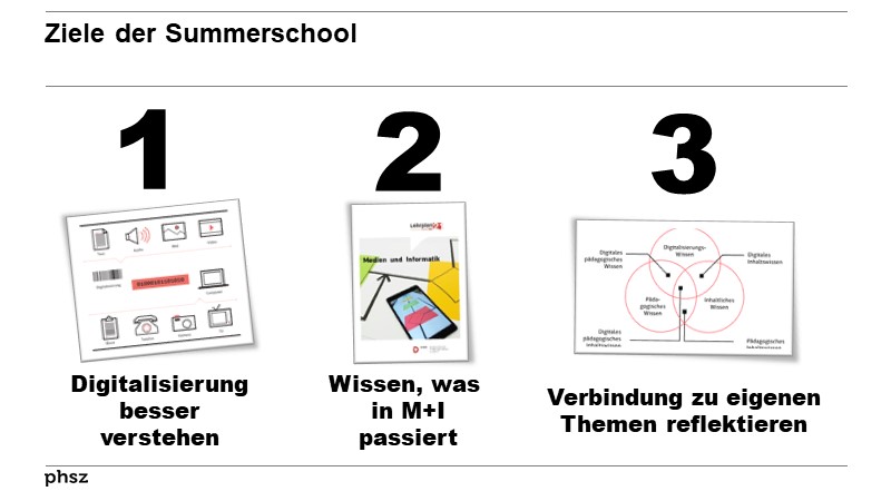 Ziele der Summerschool